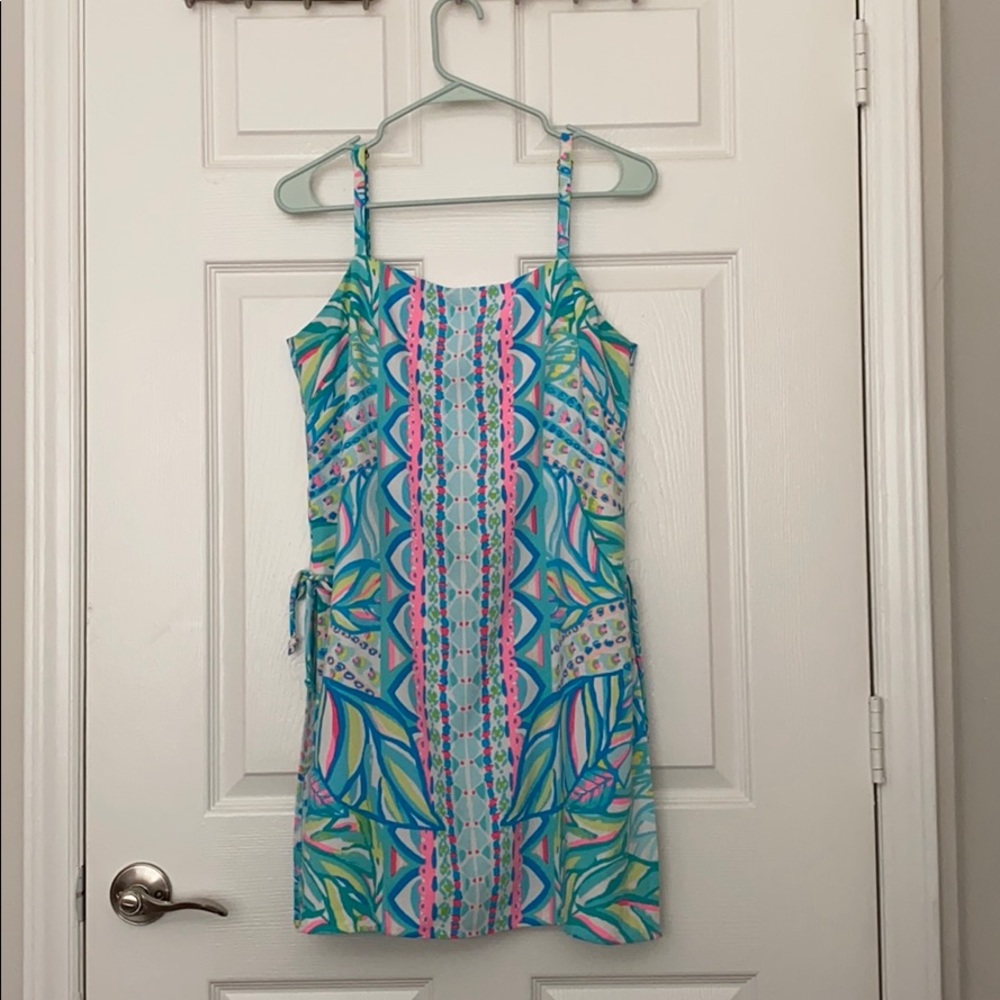 Lilly Pulitzer blue romper